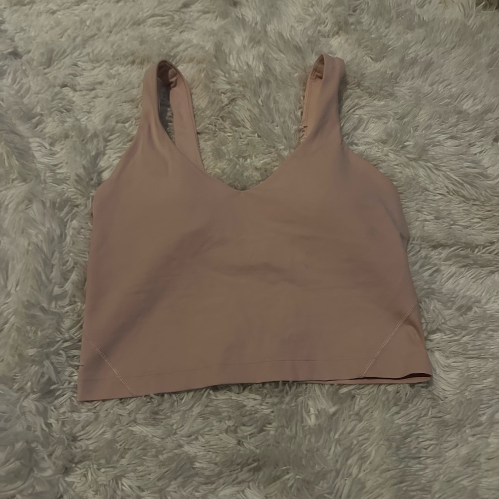 Lululemon Athletica Blush Sleeveless Top